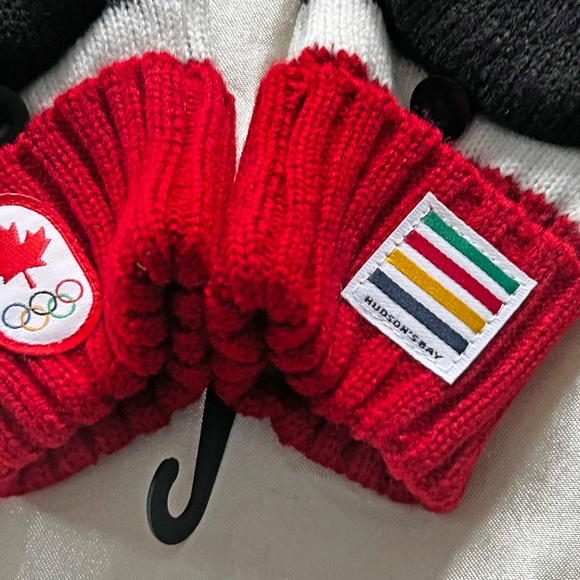 GLOVES/FOLD OVER MITTS, 2014 OLYMPICS OFFICIAL PRODUCT, SIZE ADULT SM/MED, - Picture 3 of 10